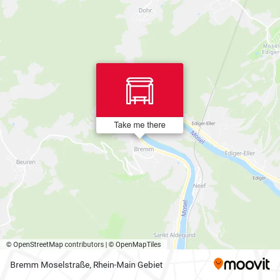 Карта Bremm Moselstraße