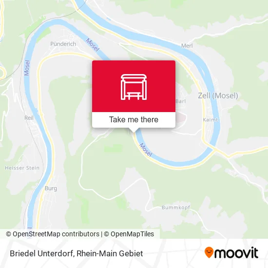 Карта Briedel Unterdorf