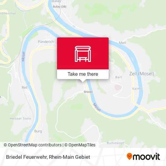 Briedel Feuerwehr map