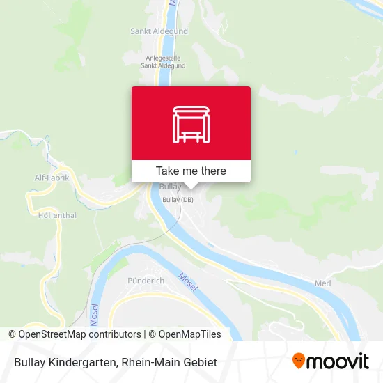Bullay Kindergarten map
