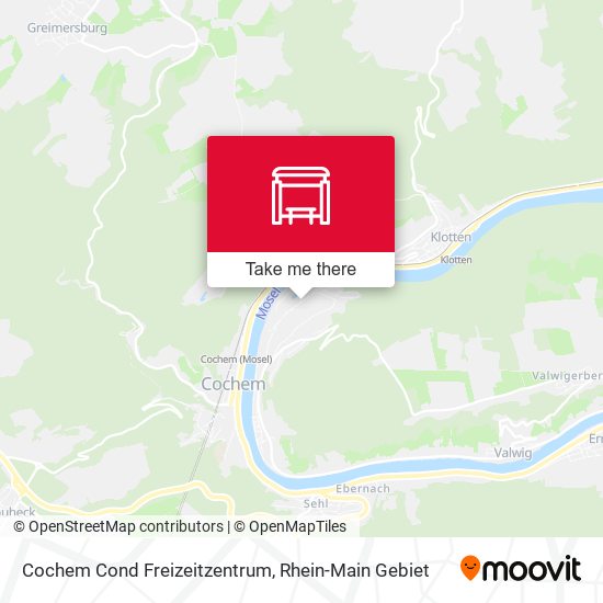 Cochem Cond Freizeitzentrum map