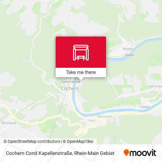 Cochem Cond Kapellenstraße map