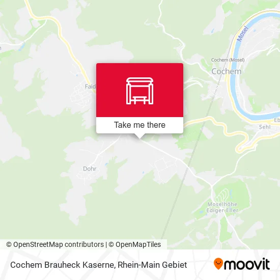 Карта Cochem Brauheck Kaserne