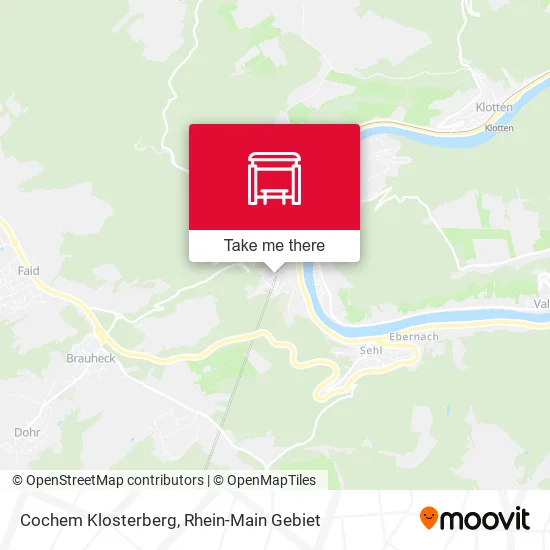 Карта Cochem Klosterberg