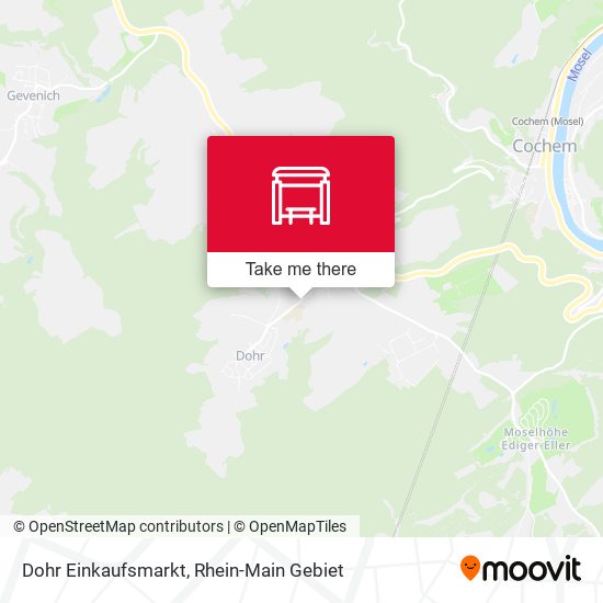 Карта Dohr Einkaufsmarkt