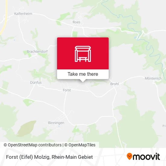 Карта Forst (Eifel) Molzig