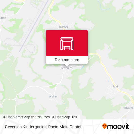 Gevenich Kindergarten map