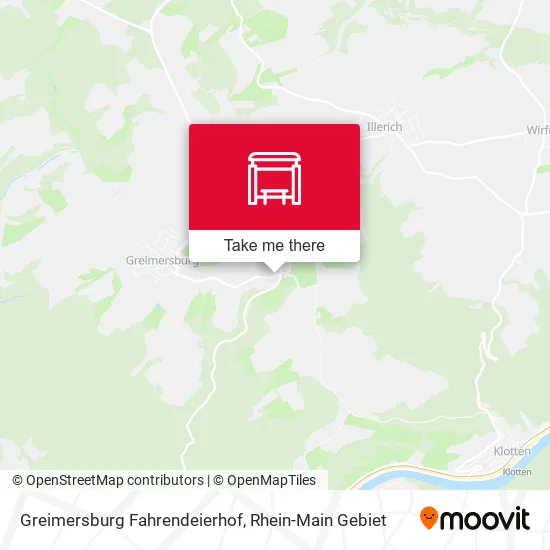 Карта Greimersburg Fahrendeierhof