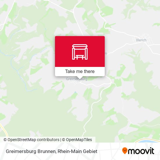 Greimersburg Brunnen map
