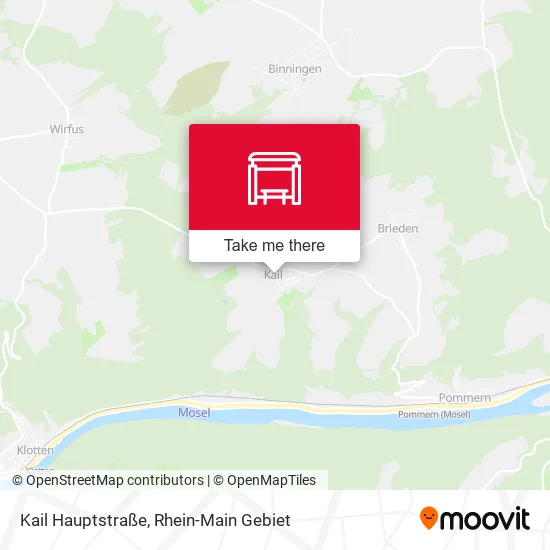 Карта Kail Hauptstraße