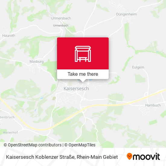 Карта Kaisersesch Koblenzer Straße