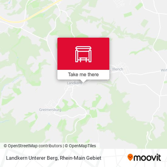 Карта Landkern Unterer Berg