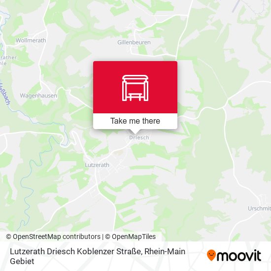Lutzerath Driesch Koblenzer Straße map