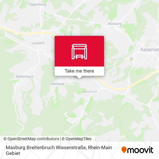 Masburg Breitenbruch Wiesenstraße map