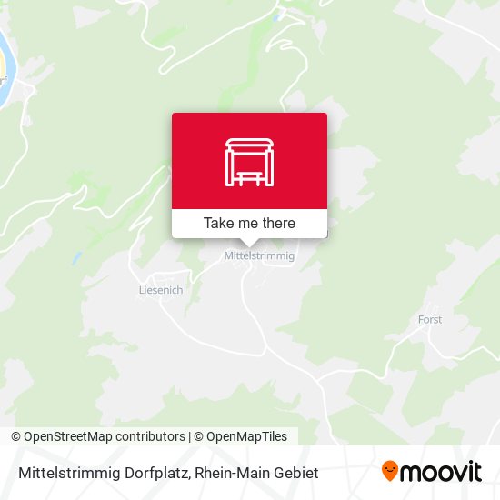 Mittelstrimmig Dorfplatz map