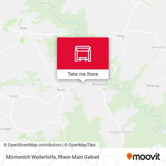 Карта Möntenich Weilerhöfe