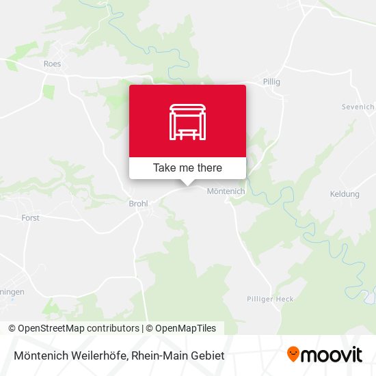 Карта Möntenich Weilerhöfe