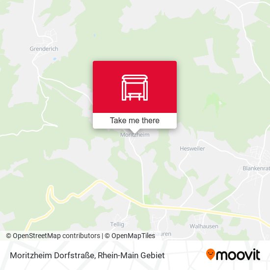 Карта Moritzheim Dorfstraße