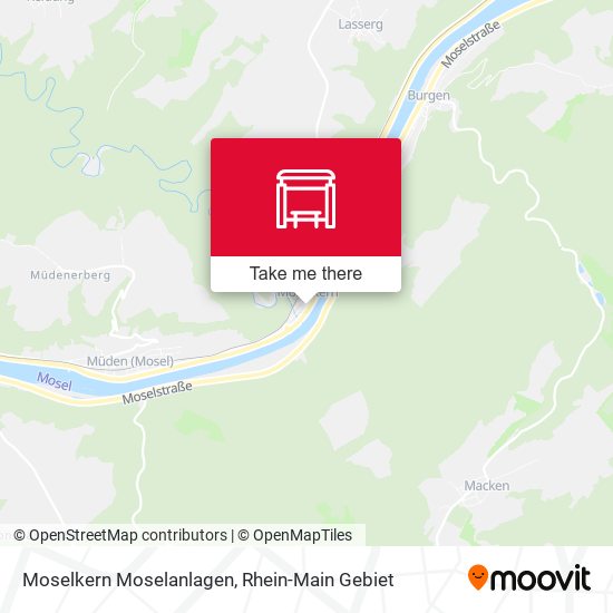 Moselkern Moselanlagen map