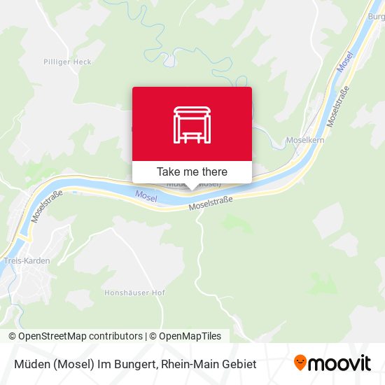 Карта Müden (Mosel) Im Bungert