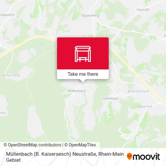 Карта Müllenbach (B. Kaisersesch) Neustraße