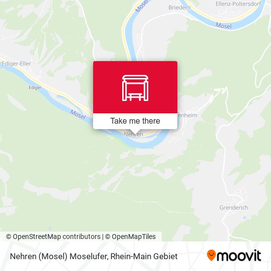 Карта Nehren (Mosel) Moselufer