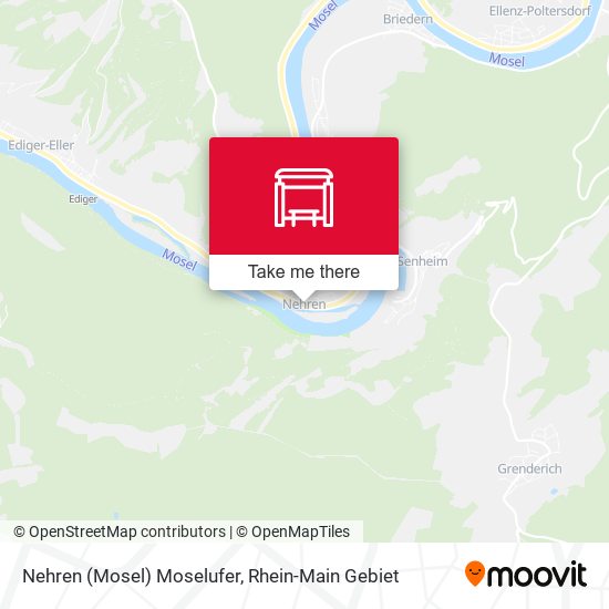 Карта Nehren (Mosel) Moselufer
