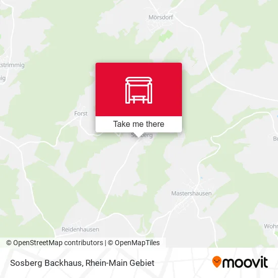 Карта Sosberg Backhaus