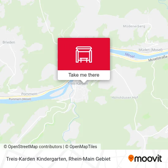 Treis-Karden Kindergarten map