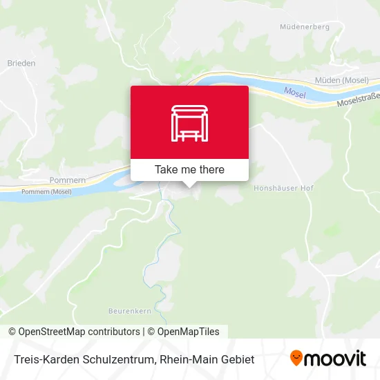 Карта Treis-Karden Schulzentrum