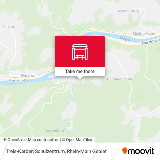 Карта Treis-Karden Schulzentrum