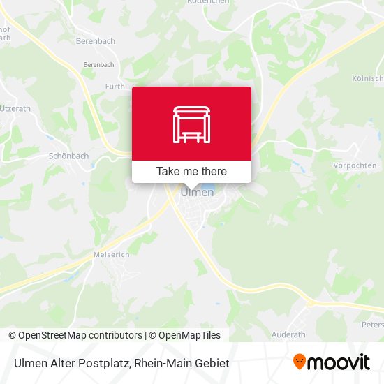 Карта Ulmen Alter Postplatz