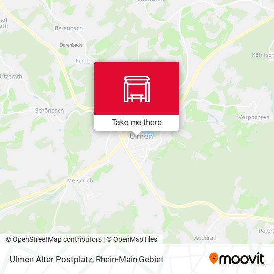 Карта Ulmen Alter Postplatz