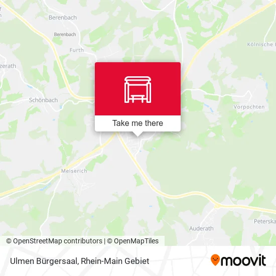 Карта Ulmen Bürgersaal