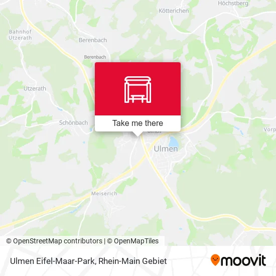 Карта Ulmen Eifel-Maar-Park