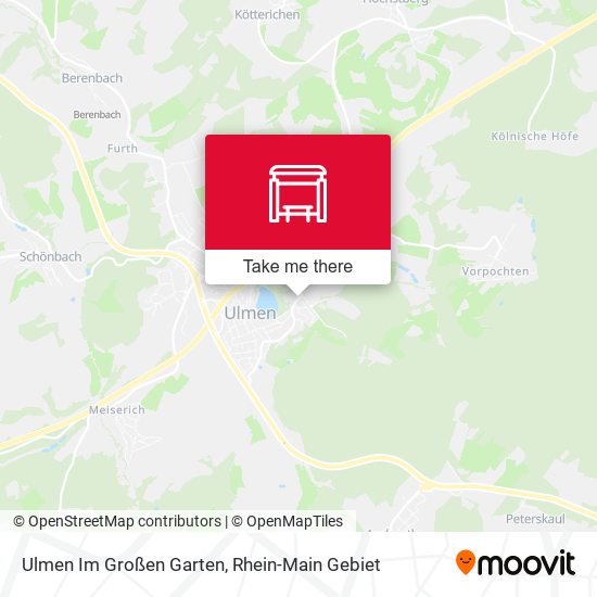 Ulmen Im Großen Garten map