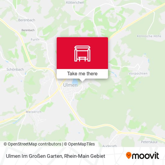 Ulmen Im Großen Garten map