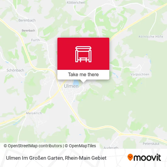 Карта Ulmen Im Großen Garten