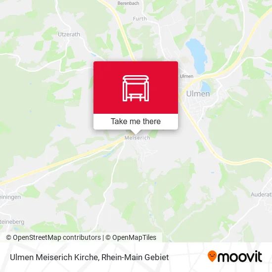Ulmen Meiserich Kirche map