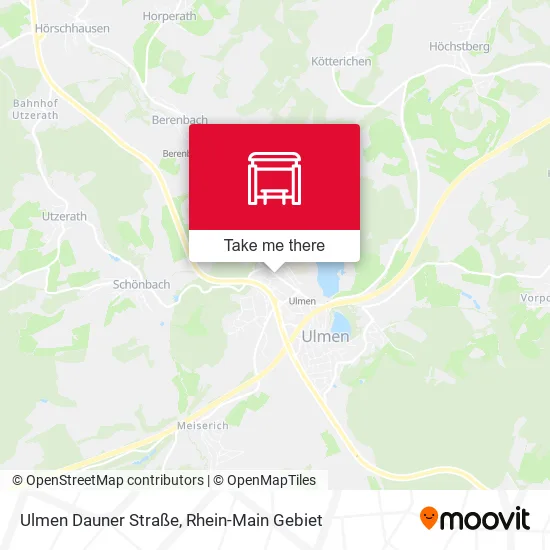 Карта Ulmen Dauner Straße