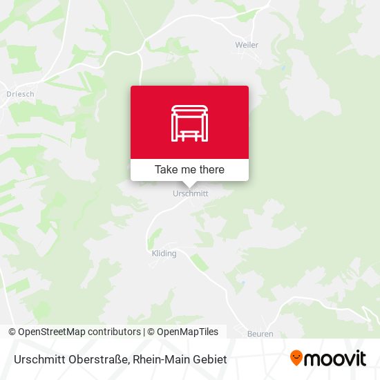 Urschmitt Oberstraße map