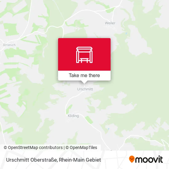 Карта Urschmitt Oberstraße