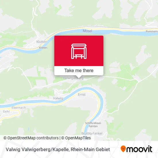 Карта Valwig Valwigerberg/Kapelle