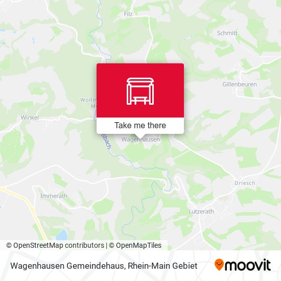 Wagenhausen Gemeindehaus map