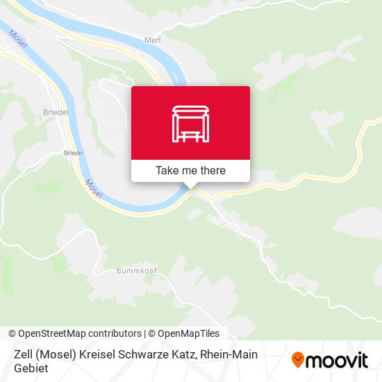 Zell (Mosel) Kreisel Schwarze Katz map