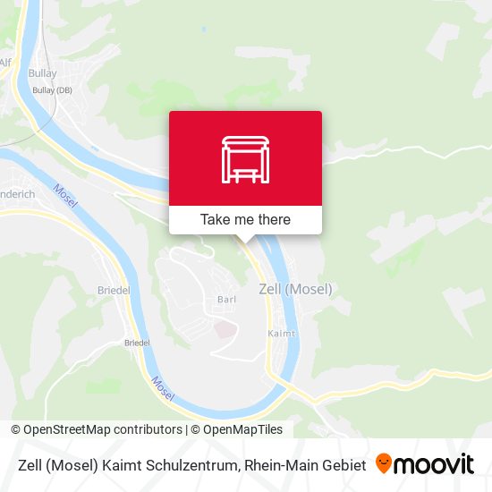 Zell (Mosel) Kaimt Schulzentrum map