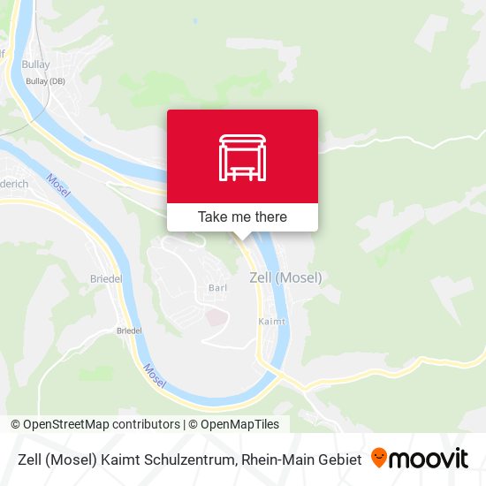 Zell (Mosel) Kaimt Schulzentrum map