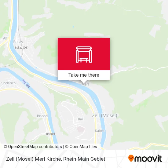 Zell (Mosel) Merl Kirche map