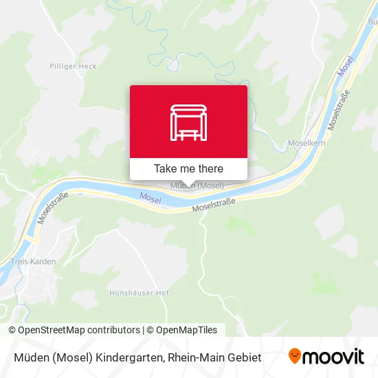 Карта Müden (Mosel) Kindergarten