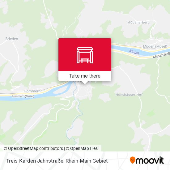 Treis-Karden Jahnstraße map